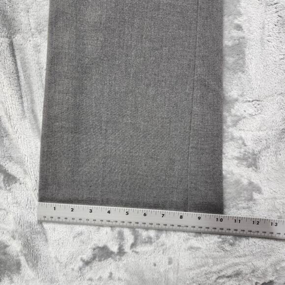 Vintage Star City Pants Womens 5 Juniors Gray Mid Rise Flare Leg Stretch Office - Picture 10 of 11